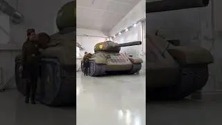Надувной танк Т-34 Военные декорации в масштабе 1:1 #деньпобеды #победа #квадрошоу