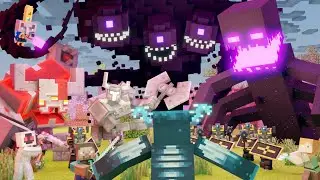 Warden vs Minecraft (MINECRAFT MOVIE)