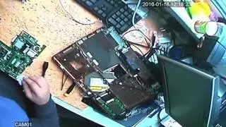 Service Laptop Dell Studio 1558 - Montaj tabla de cupru pentru racire suplimentare!