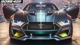 NEW 2025 Ford Mustang Boss 429 - A True Legend Reborn!