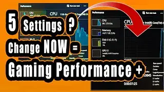 5 settings in Windows 11 for better Gaming Performance✅| Improve Game performance