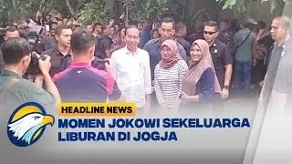 Momen Presiden Jokowi dan Keluarga Menikmati Liburan di Jogja