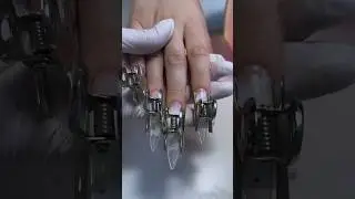 Самое скоростное наращивание за 5 секунд. Могу когда владею монтажом #видеомк #мкногти #верхниеформы