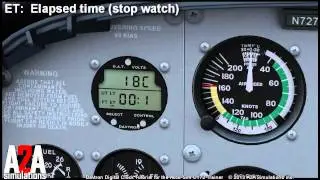 A2A C172 Avioncs Tutorials:  Davtron Clock