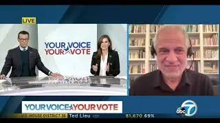 Election Day - ABC7 Interviews Dr. Raphael Sonenshein
