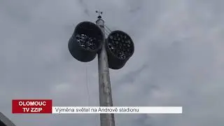 Výměna světel na Andrově stadionu