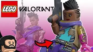 Custom ASTRA Minifigure! | LEGO VALORANT