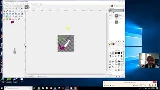 Using GIMP to make a simple logo