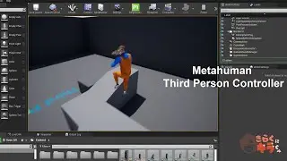 Simple Metahuman and Third Person Tutorial Pt.1 (Updated Please see descriptions!)