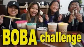Blindfolded Boba Tasting Challenge