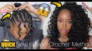 👀Trying Out This New ILLUSION HAIRLINE Crochet Braid Method and GIRL! (With Removal) | MARY K. BELLA