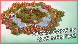 Making a COZY GAME for STEAM in ONE MONTH?!! \\ Game Dev Live