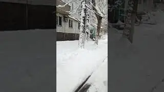 Снежный апокалипсис!!!!(!!!!!!!!!!) Донецк.