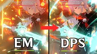 Elemental Mastery VS DPS | Kazuha Build Comparaison version 3.7