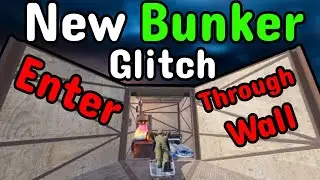 New Bunker Glitch Base Design in Rust | Enter the base through the wall