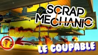 LA MAISON VOLANTE PREND FEU - SCRAP MECHANIC