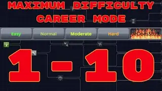 Maximum Difficulty Career Mode || Season 1