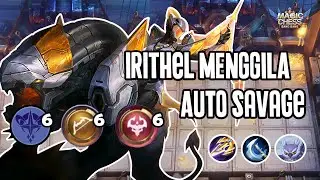 HYPER IRITHEL !! 6 ASTRO + 6 ABBYS + 6 ARCHER !! MAGIC CHESS MOBILE LEGENDS