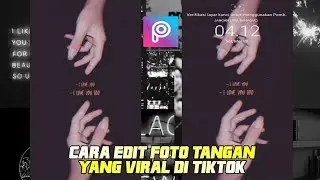 CARA EDIT FOTO TANGAN YANG LAGI VIRAL DI TIKTOK | MENGGUNAKAN APLIKASI PICSART