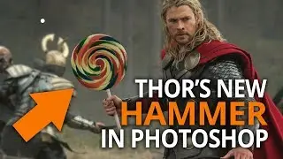 How to Remove an Object with Photoshop - Thor's New Hammer