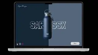Bottle animation UIUX design in figma | boost your design