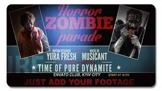 Horror Zombie Parade 5791718 | After Effects Template