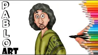 How To Draw Bruno Madrigal from Encanto - Disney movie | Learn to Draw step by step