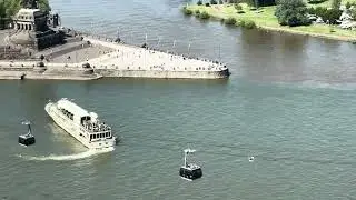 Seilbahn Koblenz River Rhein