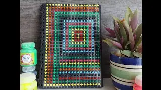 Easy Dot Painting | Painting for Beginners | Acrylic Painting | Colorful Art | Art Work | DIY Ideas