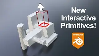 NEW Interactive Primitives coming in Blender 2.92! Like Sketchup, Rhino, Max, and others!