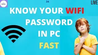 How to Know Wifi Password When PC Connected To LAN Cable| How To Get Wifi Password on Windows 11