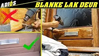 CLEAR COAT ~ Painting an exterior door with clear coat. #1
