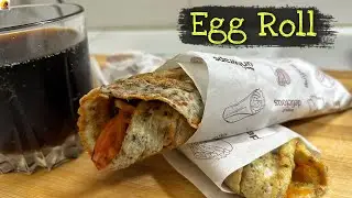 Egg Roll Recipe || Street Style Egg Roll || Funny Vlog😂 || DesiTaste