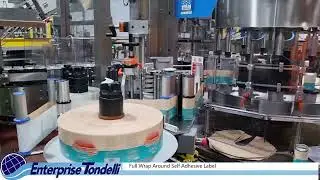 High Speed Empty Can Labeller