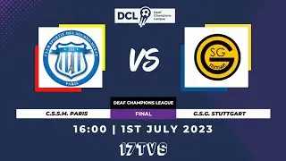 C.S.S.M. PARIS VS G.S.G. STUTTGART - 16:00 / DCL FINAL