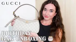 MY BIRTHDAY BAG 🎂 / Gucci Ophidia Bag Unboxing