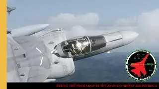 Flying the Mach Loop In the AV 8B in Combat Air Patrol 2 | Harrier | Microprose
