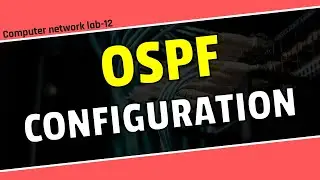 How to configure OSPF routing in Bangla using cisco packet tracer\Computer Network bangla tutorial.