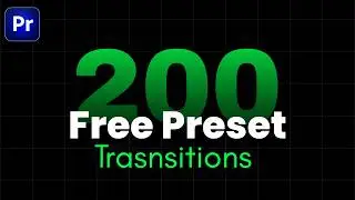 Free 200+ Smooth Transitions Pack for Adobe Premiere Pro