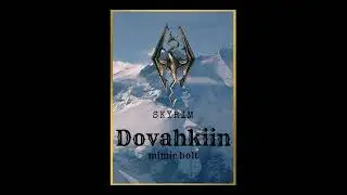 Dovahkiin (Skyrim Theme) | Metal Cover Instrumental by Mimic Bolt