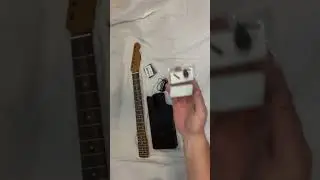 3D Printed Travel Guitar Body - Parts