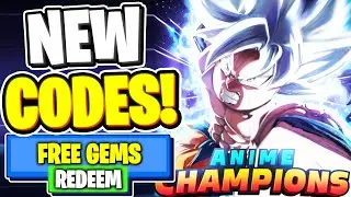 *NEW* WORKING CODES Anime Champions Simulator MARCH ROBLOX Anime Champions Simulator CODES