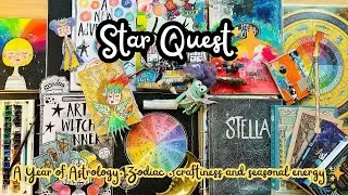 Join me for an Art Magic Star Quest! #artmagic #grimoire #artwitch