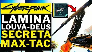 CYBERPUNK 2077 PHANTOM LIBERTY - LAMINA LOUVA DEUS SECRETA MAX-TAC!!!!