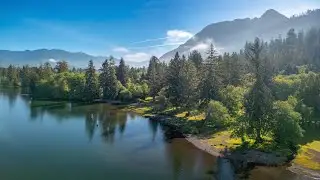 Enjoying Lake Quinault in the Olympic Forest