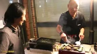 Japanese Cafe using Binchotan Charcoal