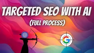SEO with AI: Keyword research and article generation process!