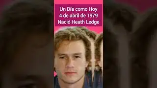 Un Día como Hoy nació Heath Ledge