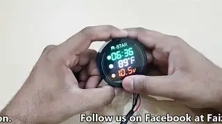 3 in 1 LED Meter | Waterproof | Clock | Temperature | Voltage | Touring Item | Faizan Motorsports
