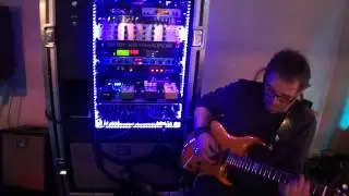 Paul Lenders TEST HOUBII with LUKE True Gold guitar